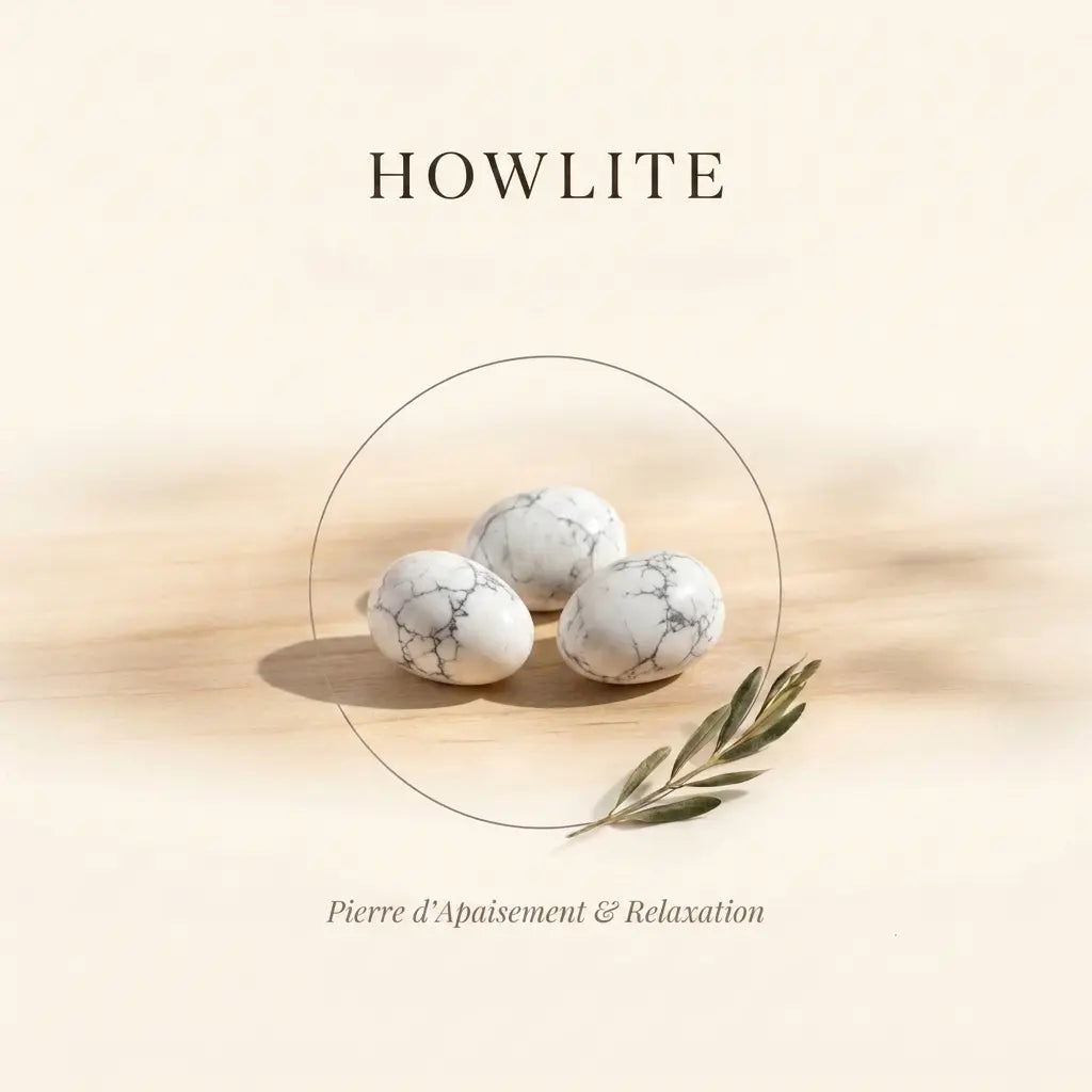 Bracelets-en-Howlite-Pierre-d-Apaisement-Relaxation La Boutique du Dragon