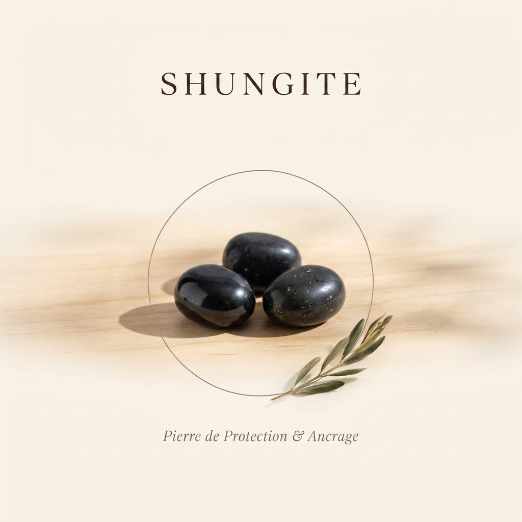 Bracelets-en-Shungite-Pierre-de-Protection-Ancrage La Boutique du Dragon