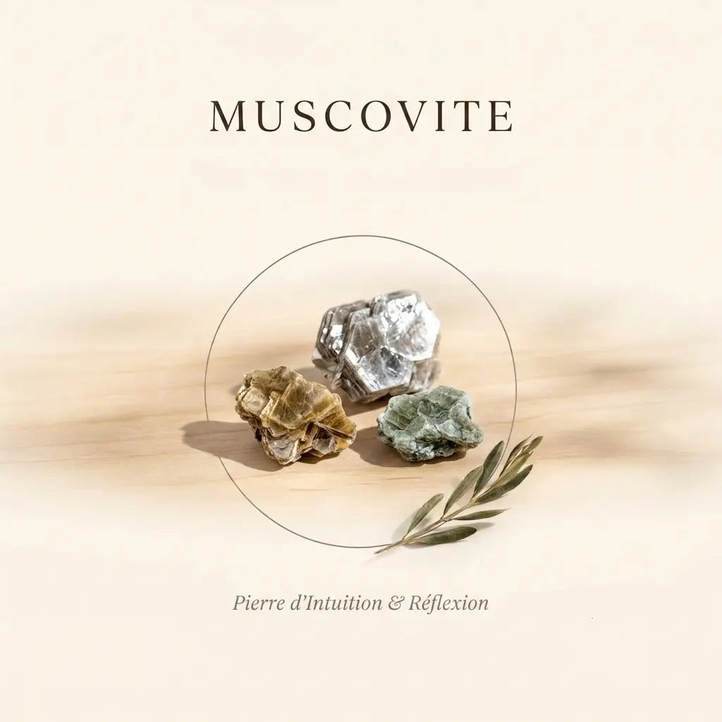 Bracelets-en-Muscovite-Pierre-d-Intuition-Réflexion La Boutique du Dragon