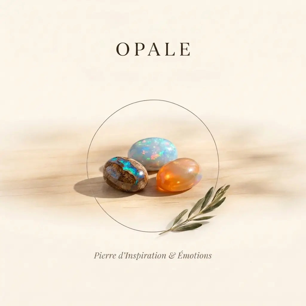 Bracelets-en-Opale-Pierre-d-Inspiration-Émotions La Boutique du Dragon