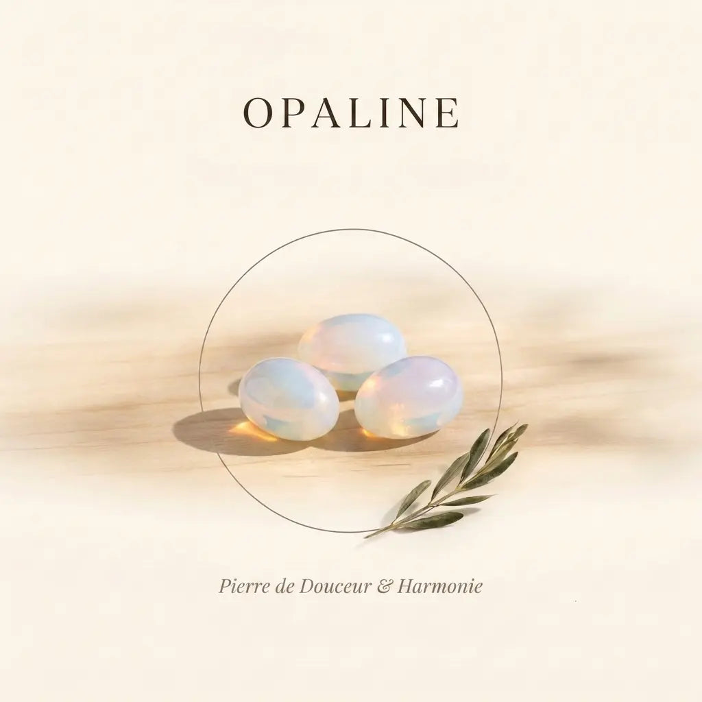 Bracelets-en-Opaline-Pierre-de-Douceur-Harmonie La Boutique du Dragon