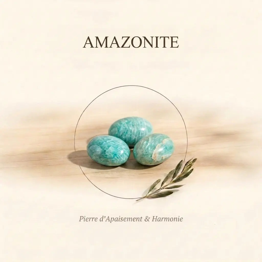 Bracelets-Amazonite-Pierre-d-Apaisement-Harmonie La Boutique du Dragon