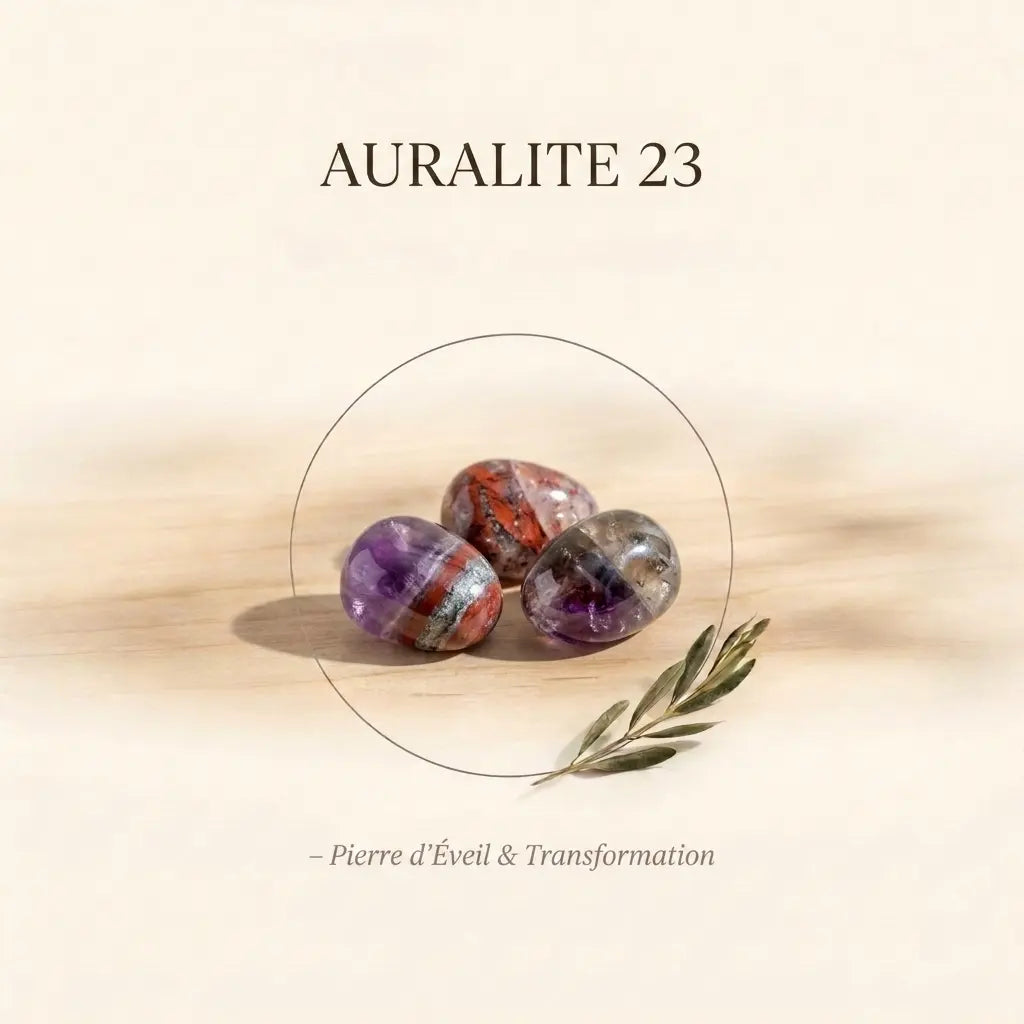 Bracelets-en-Auralite-23-Pierre-d-Éveil-Transformation La Boutique du Dragon