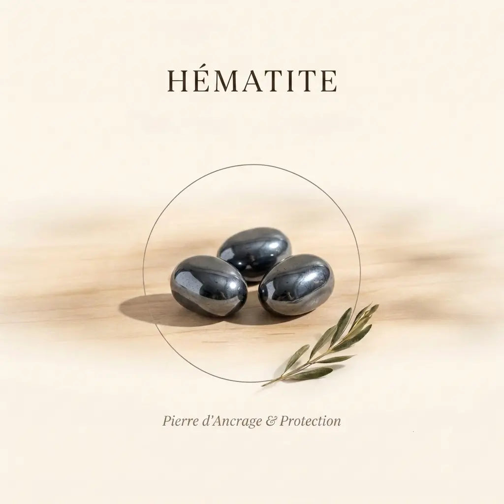Bracelets-en-Hématite-Pierre-d-Ancrage-Protection La Boutique du Dragon