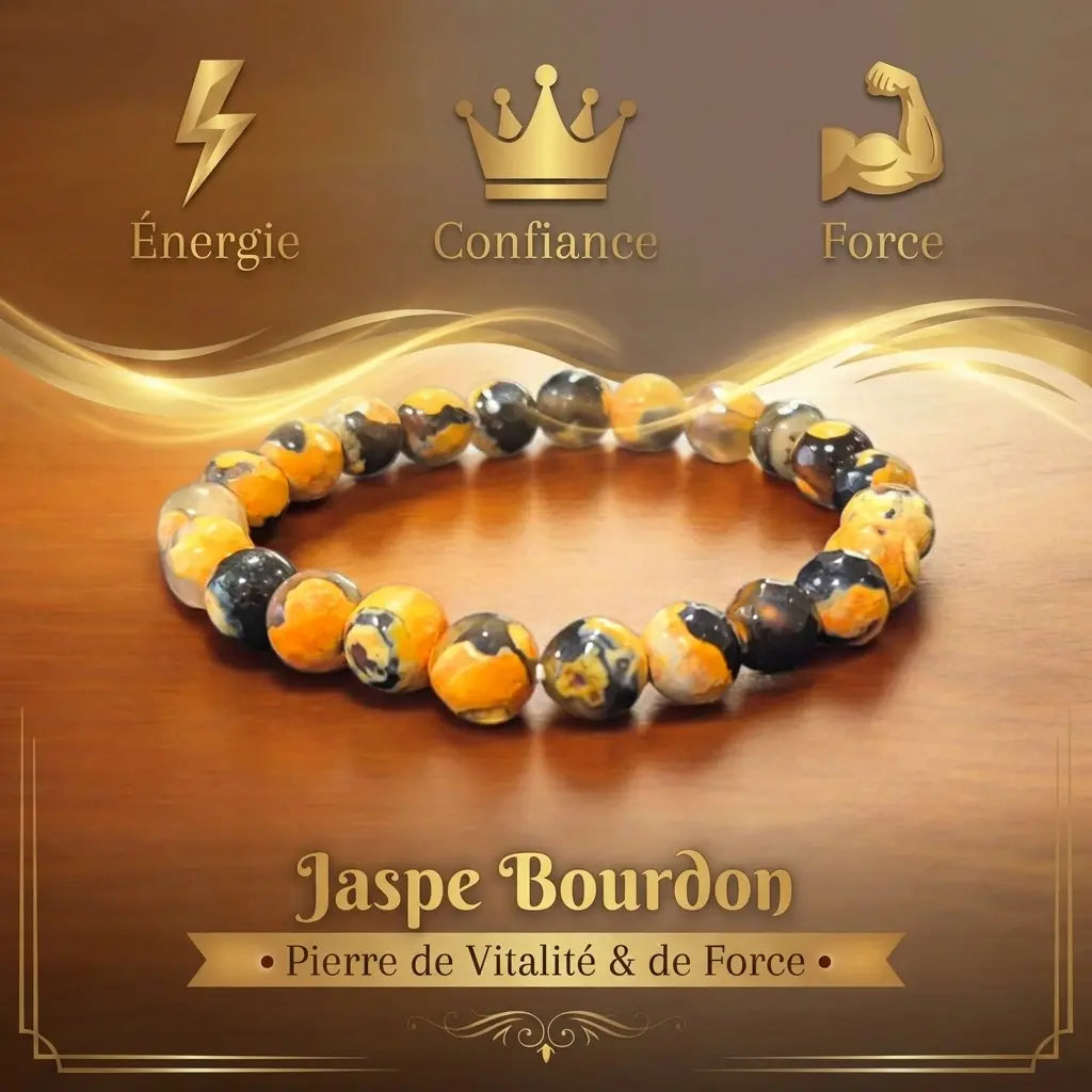 Bracelets-en-Jaspe-Pierre-d-Ancrage-Stabilité La Boutique du Dragon