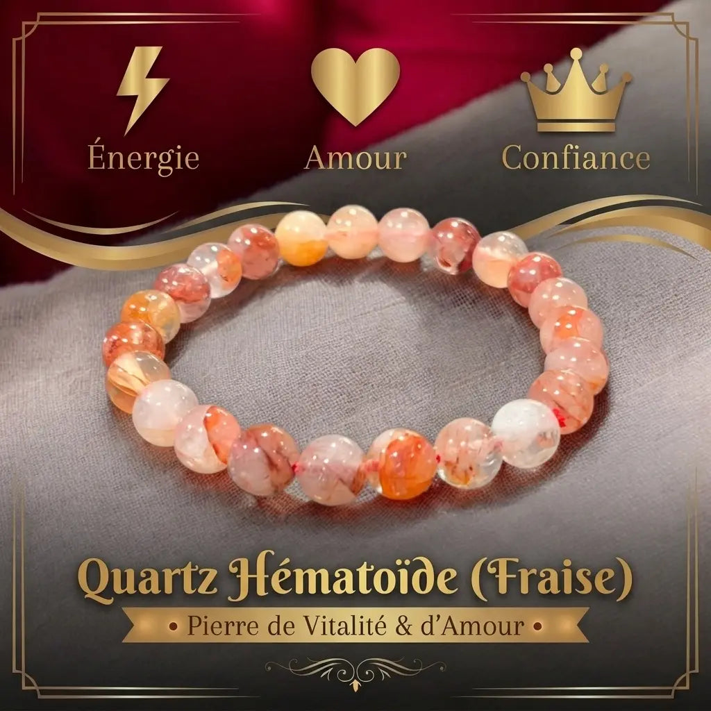 Bracelets-en-Quartz-Pierres-d-Énergie-Clarté La Boutique du Dragon