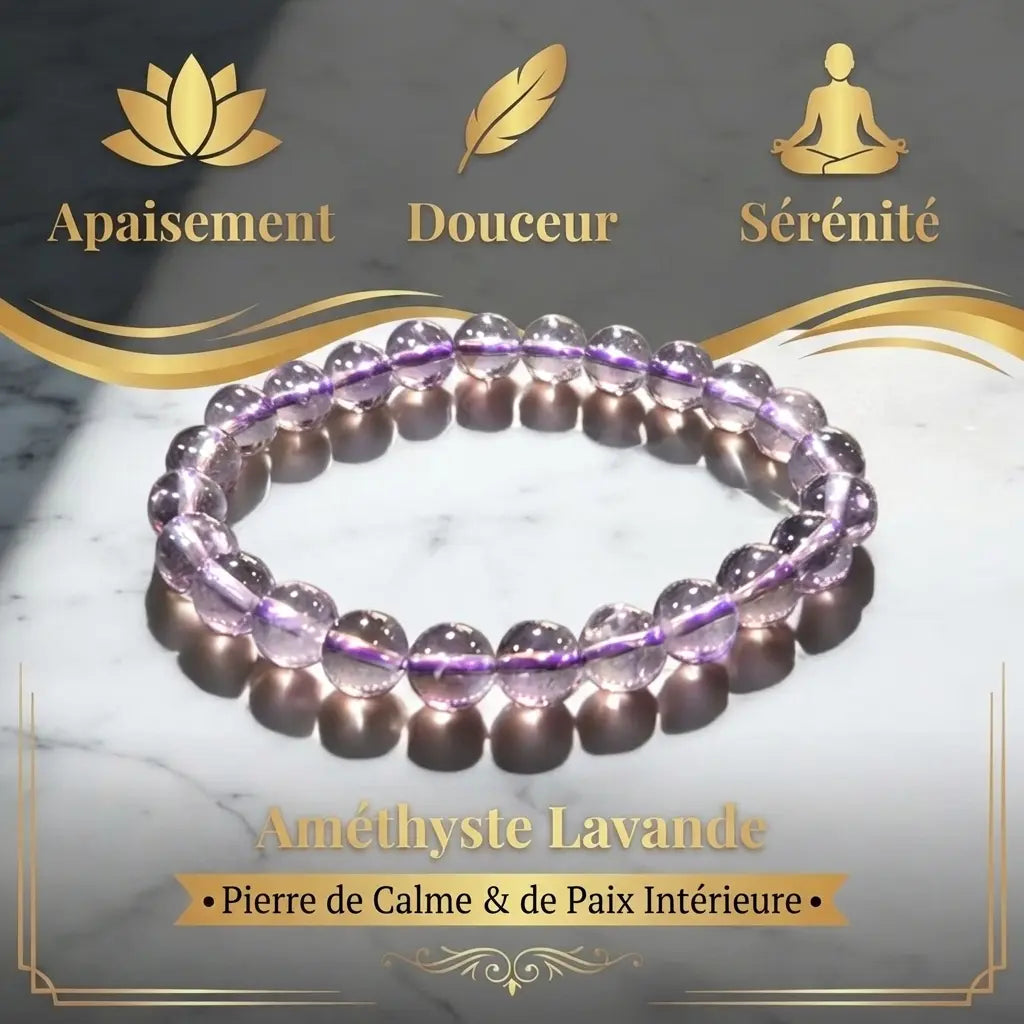 Bracelets-Améthyste-Pierre-de-Sagesse-Apaisement La Boutique du Dragon