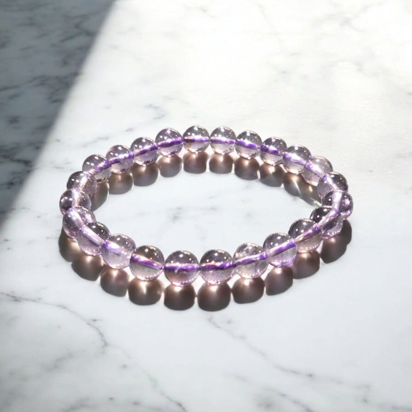 Améthyste Lavande 8mm Brésil Qualité AAA