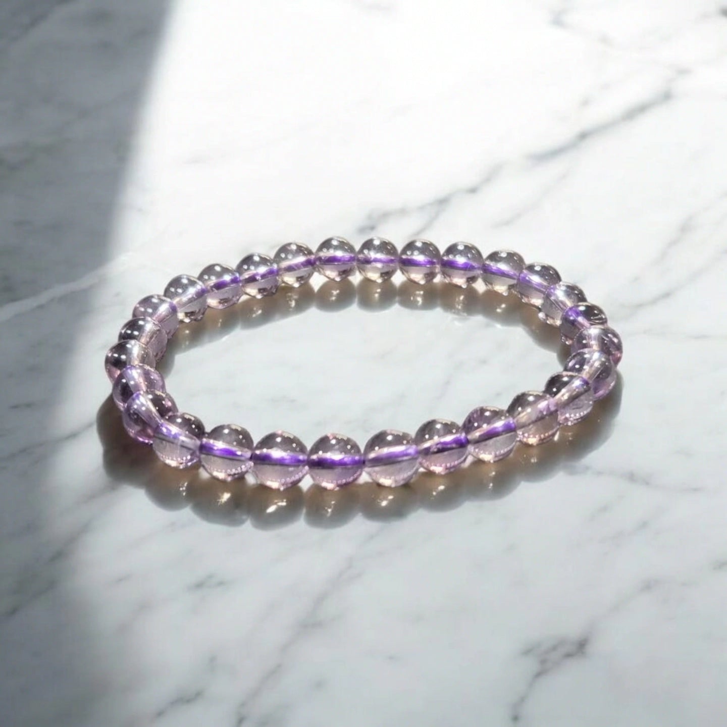 Améthyste Lavande 6mm Brésil Qualité AAA