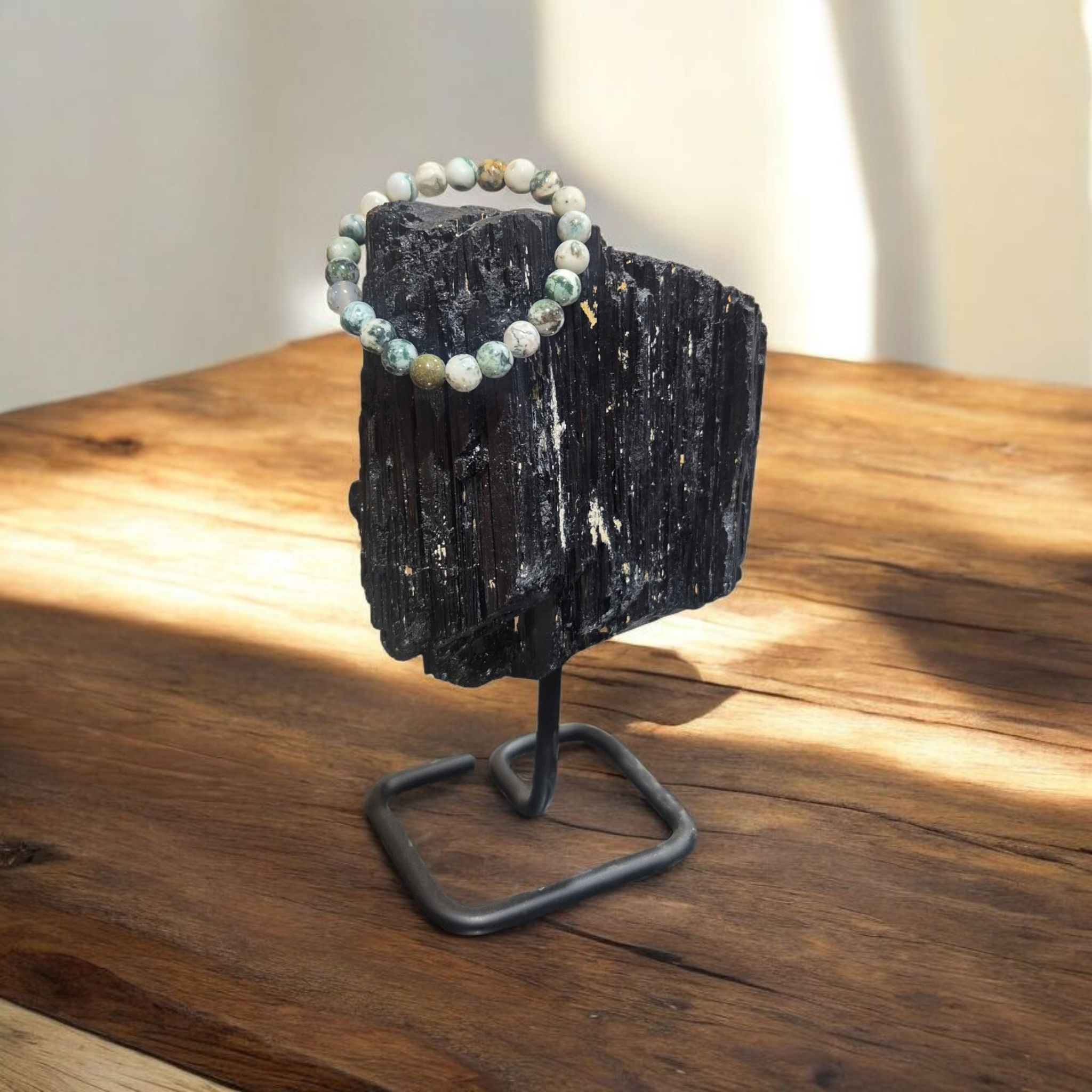 Agate Arbre 8mm Brésil Qualité AB