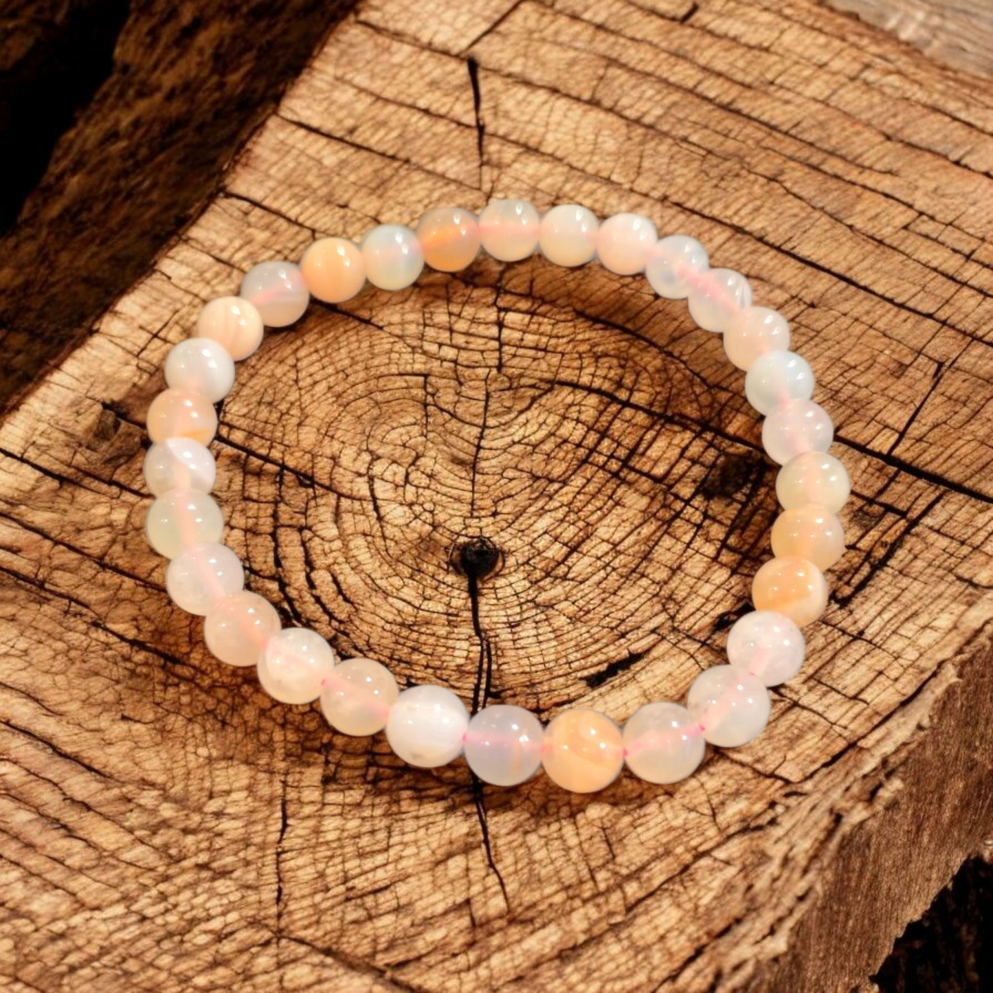 Bracelet Agate Fleur de Cerisier