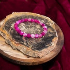 Bracelet Agate Naturelle et Teintées La Boutique du Dragon