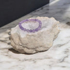 Bracelet Améthyste Lavande La Boutique du Dragon