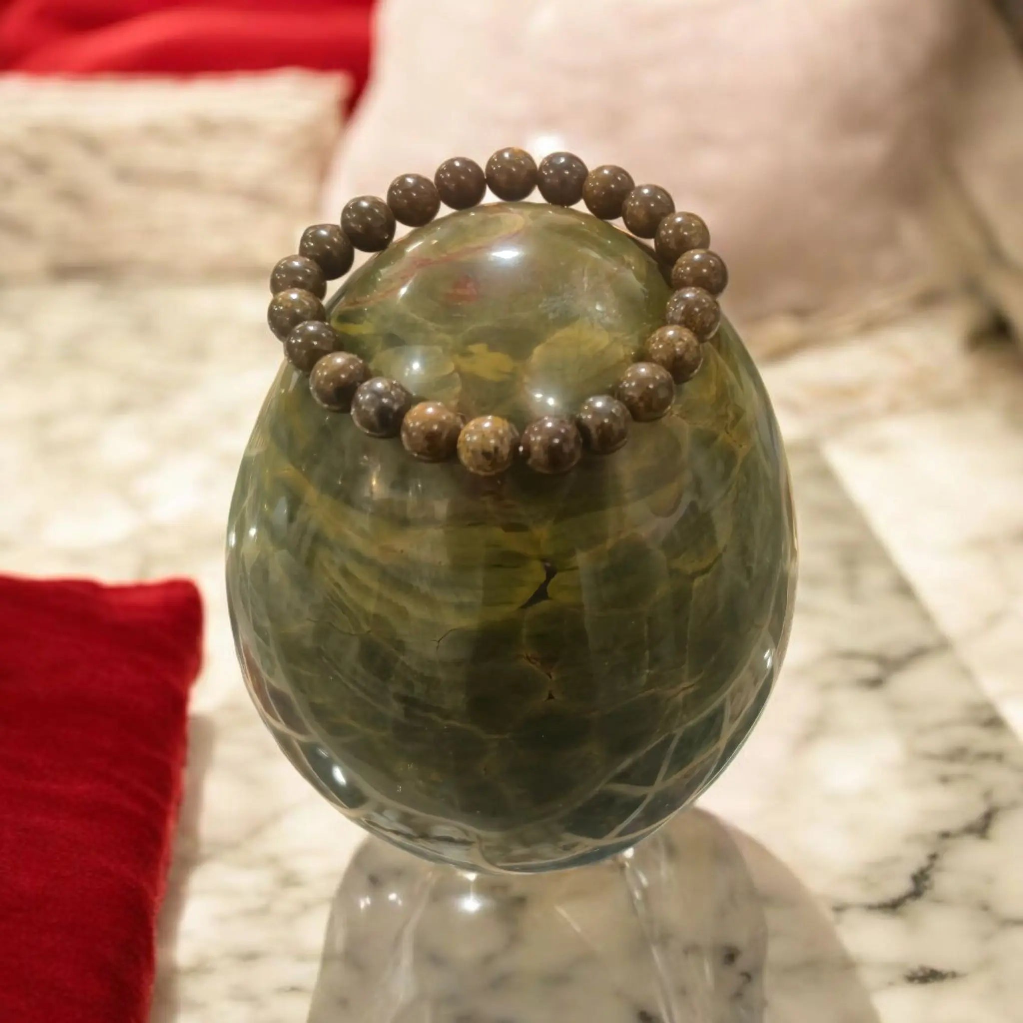 Bracelet en Bronzite La Boutique du Dragon