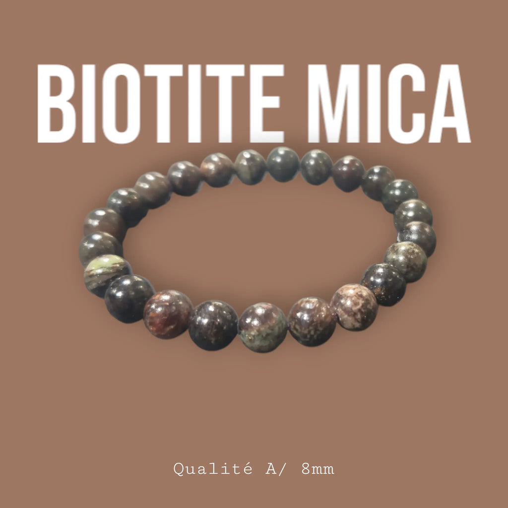 Bracelet en Biotite Mica La Boutique du Dragon