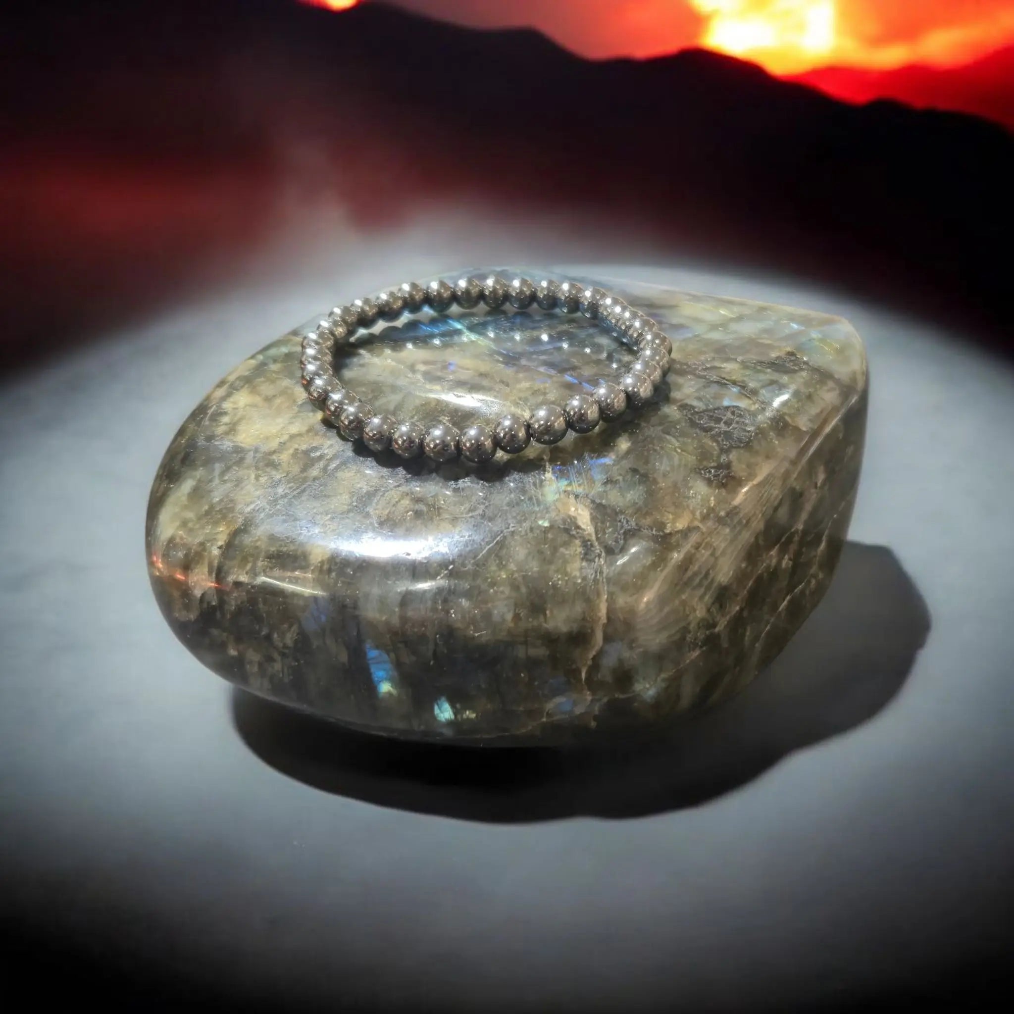 Bracelet en Hématite La Boutique du Dragon