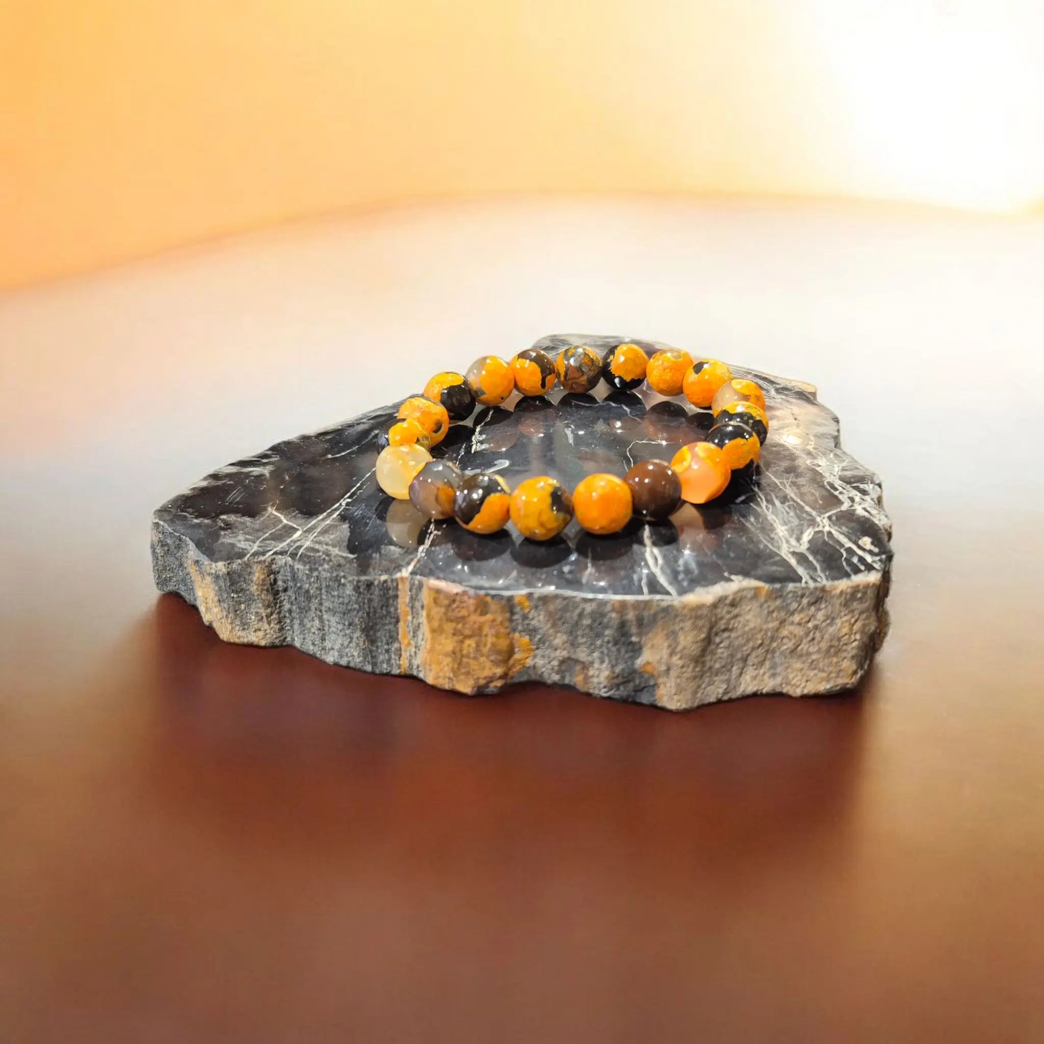 Bracelet en Jaspe Bourdon La Boutique du Dragon