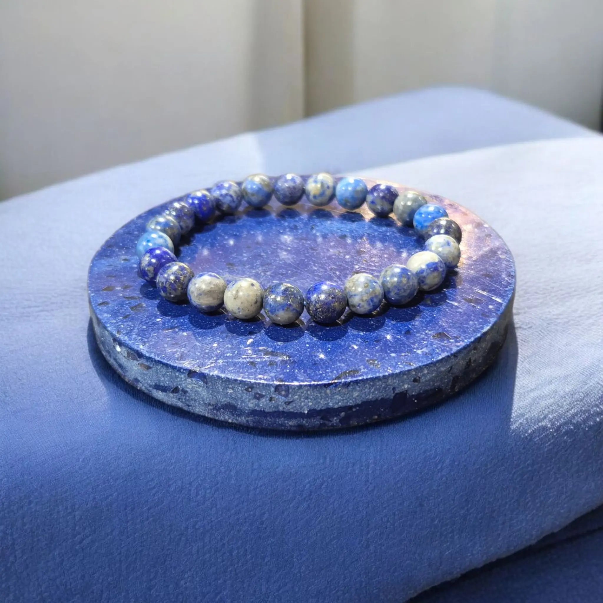 Bracelet en Lapis-Lazuli La Boutique du Dragon