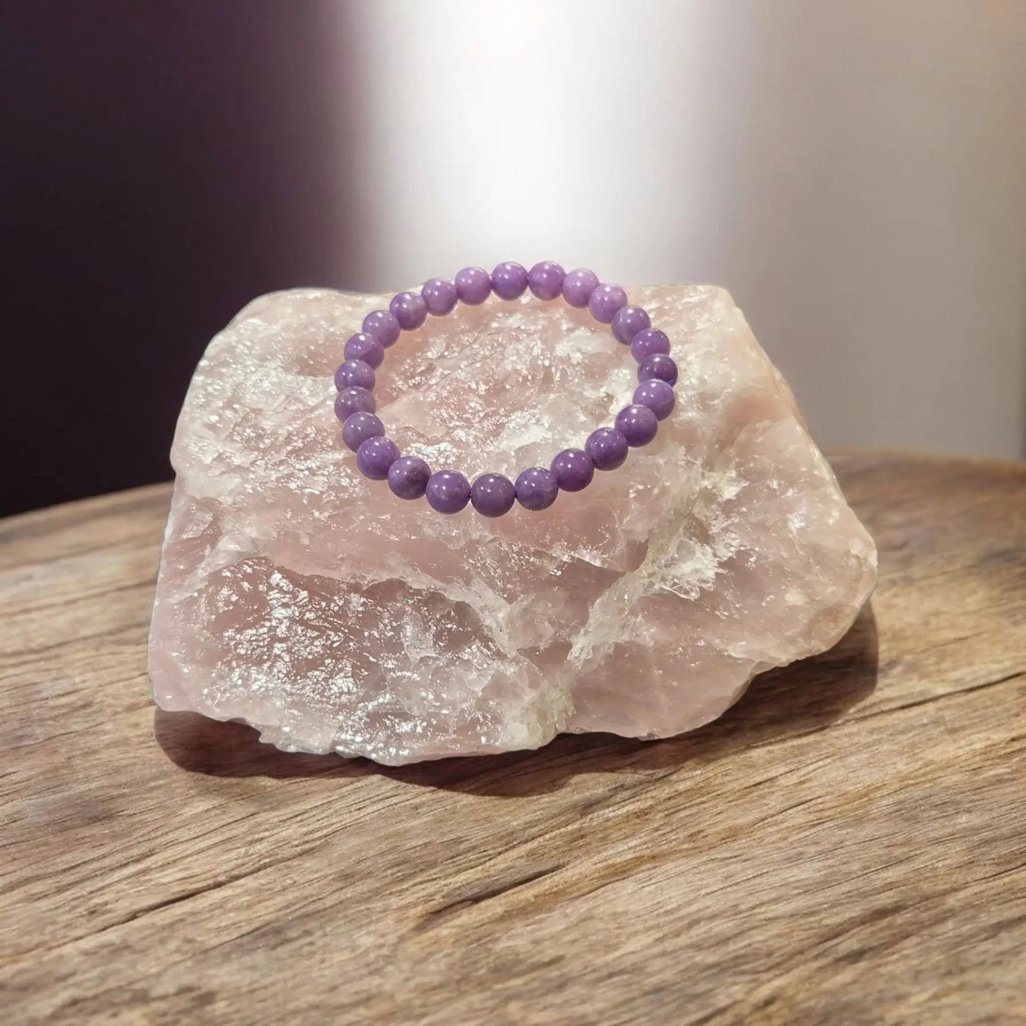 Bracelet en Lépidolite La Boutique du Dragon