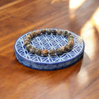 Bracelet en Libérite Bleue La Boutique du Dragon