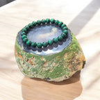 Bracelet en Malachite La Boutique du Dragon