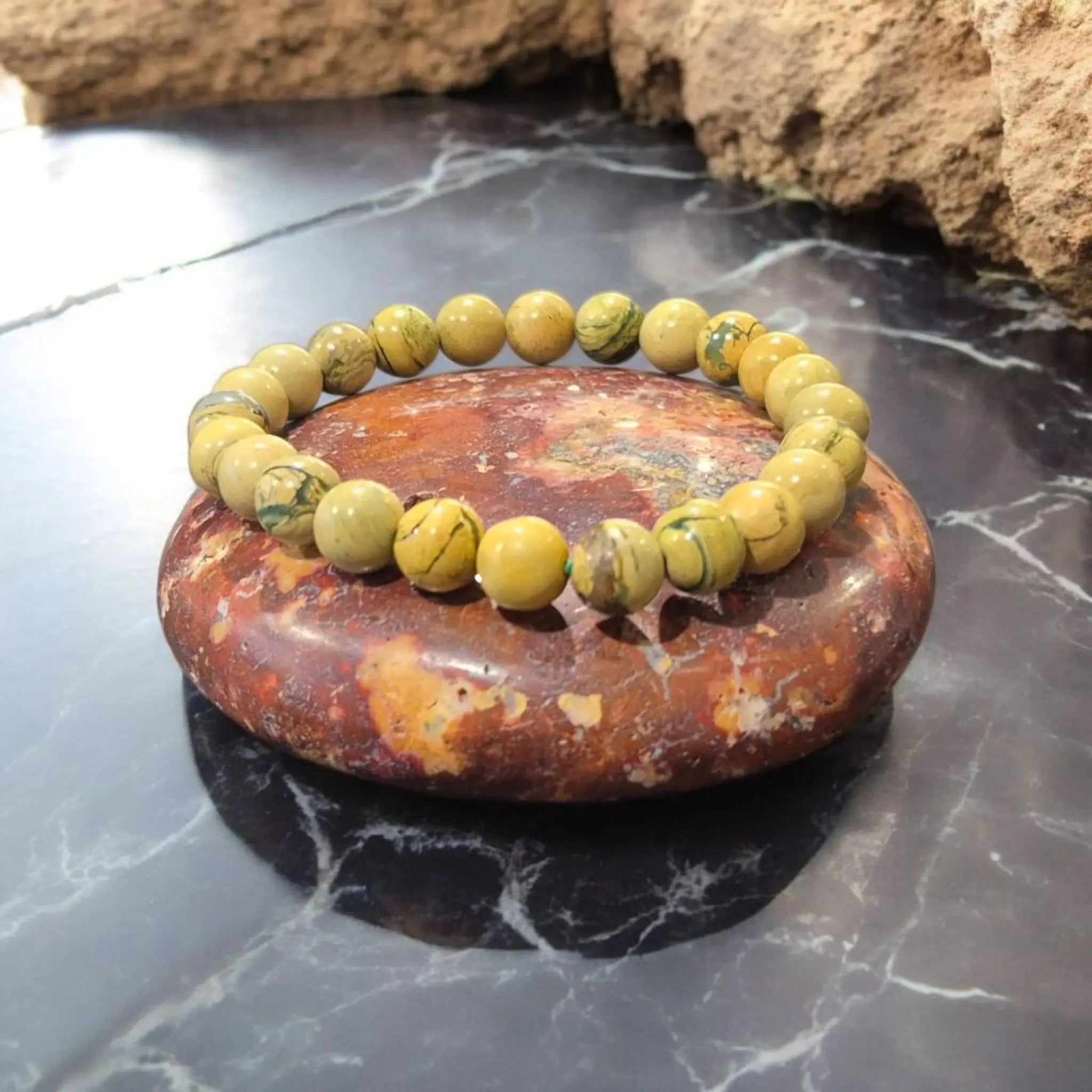 Bracelet en Muscovite La Boutique du Dragon
