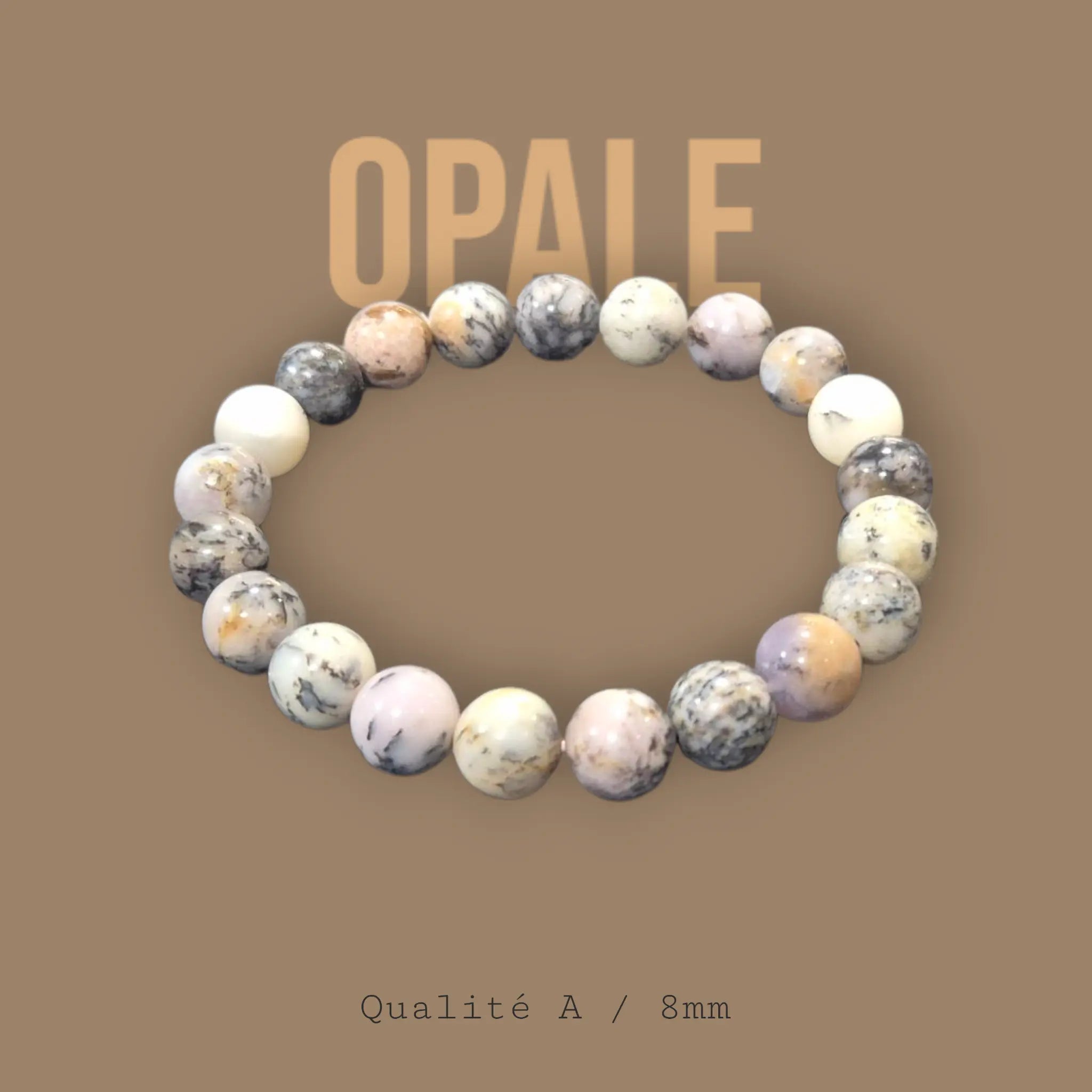 Bracelet en Opale Noire La Boutique du Dragon