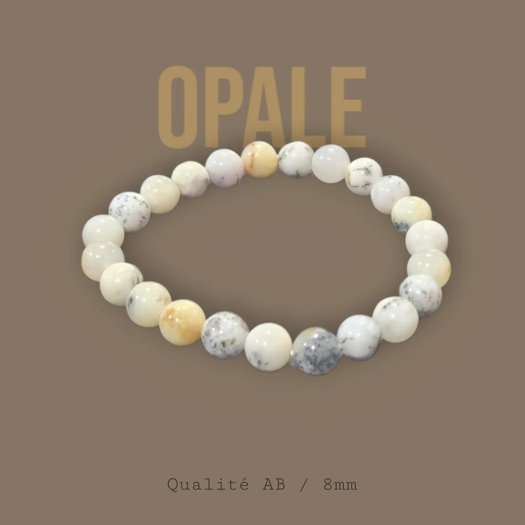 Bracelet en Opale Dendrite La Boutique du Dragon