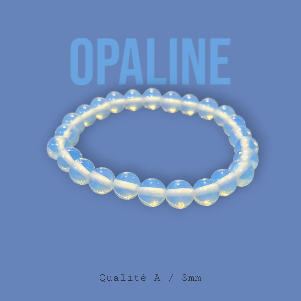 Bracelet en Opaline Naturelle La Boutique du Dragon