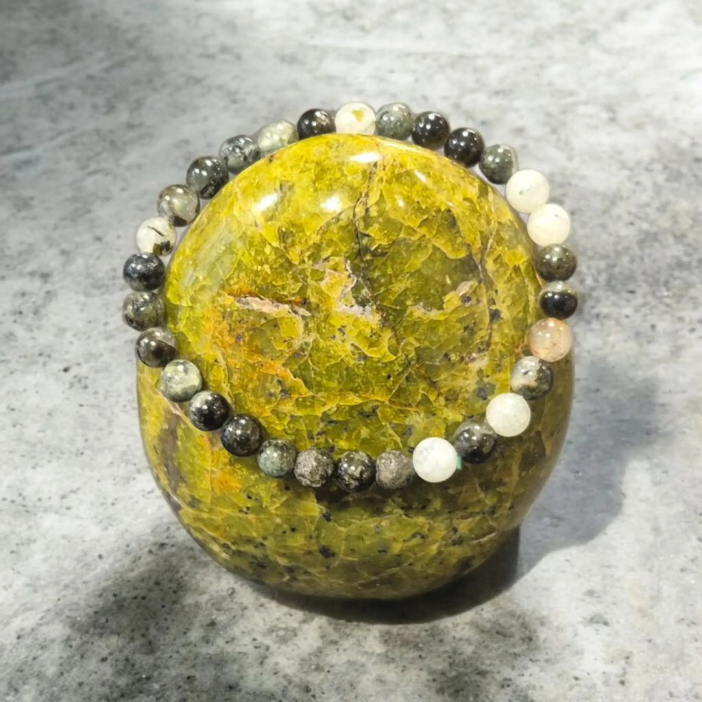 Bracelet en Préhnite La Boutique du Dragon