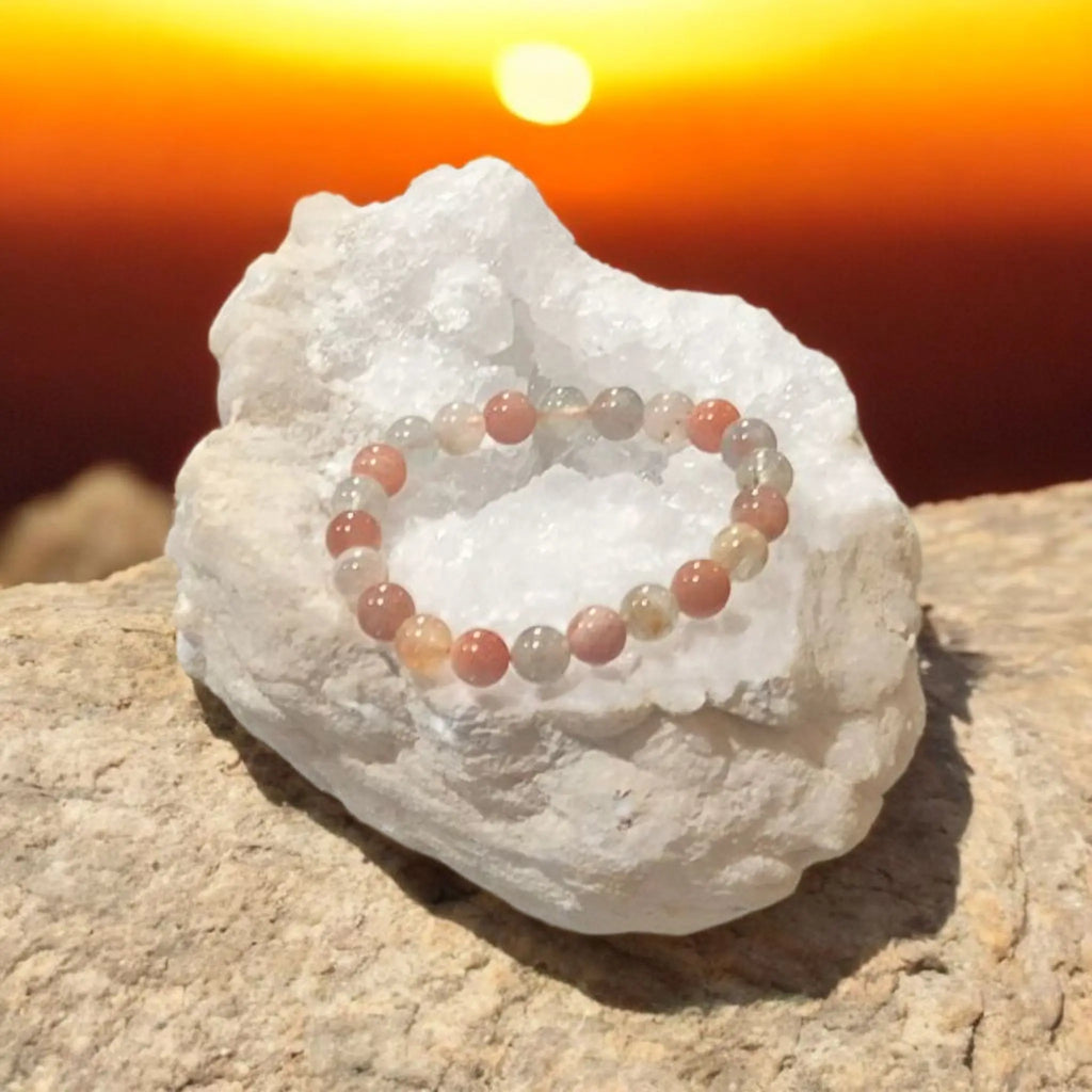 Bracelet en Pierre de Soleil La Boutique du Dragon