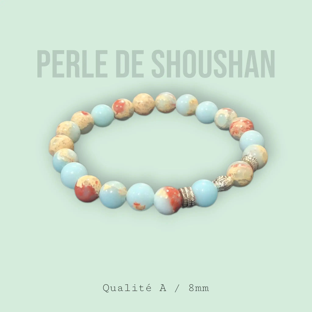 Bracelet en Pierre de Shoushan La Boutique du Dragon