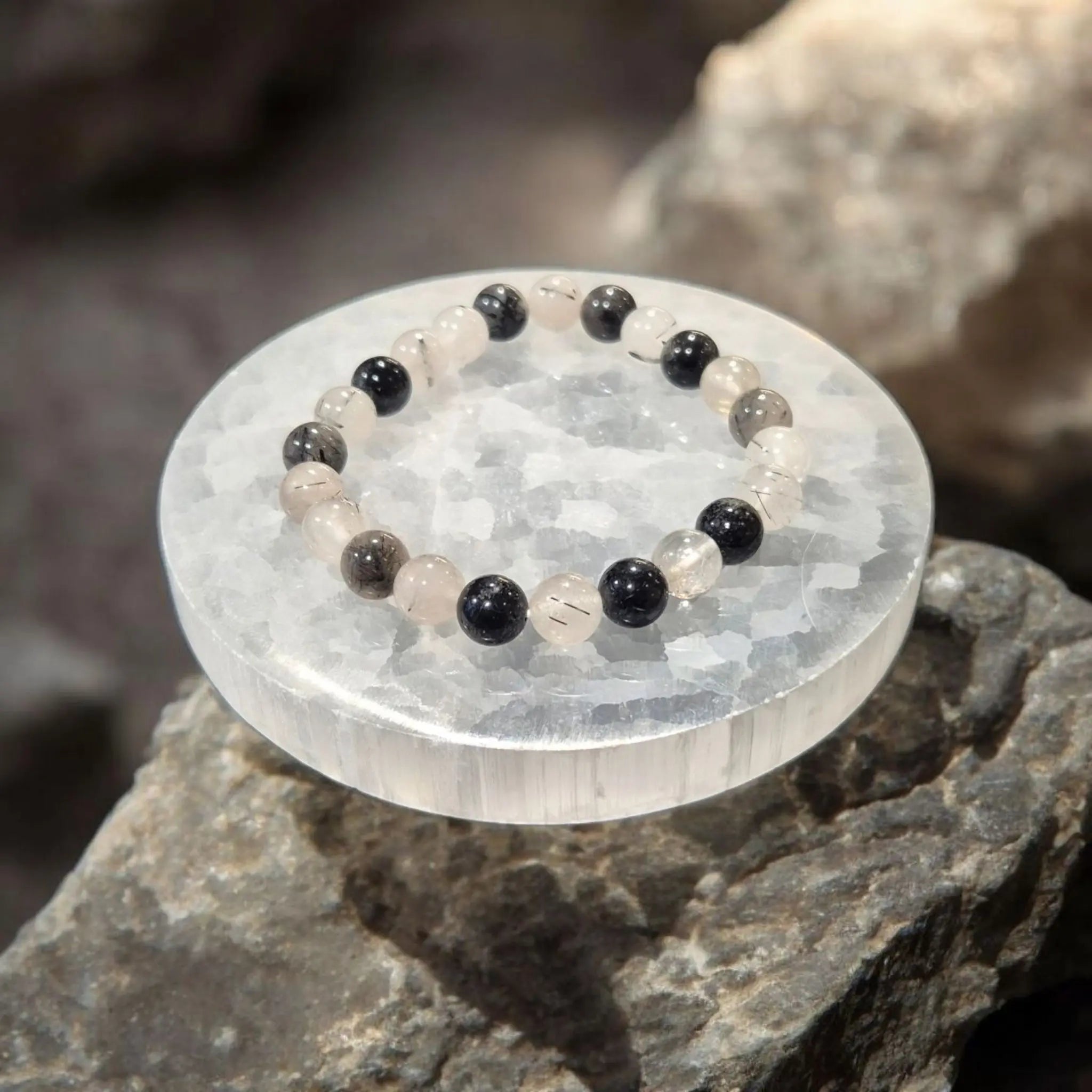 Bracelet en Quartz Tourmaline La Boutique du Dragon