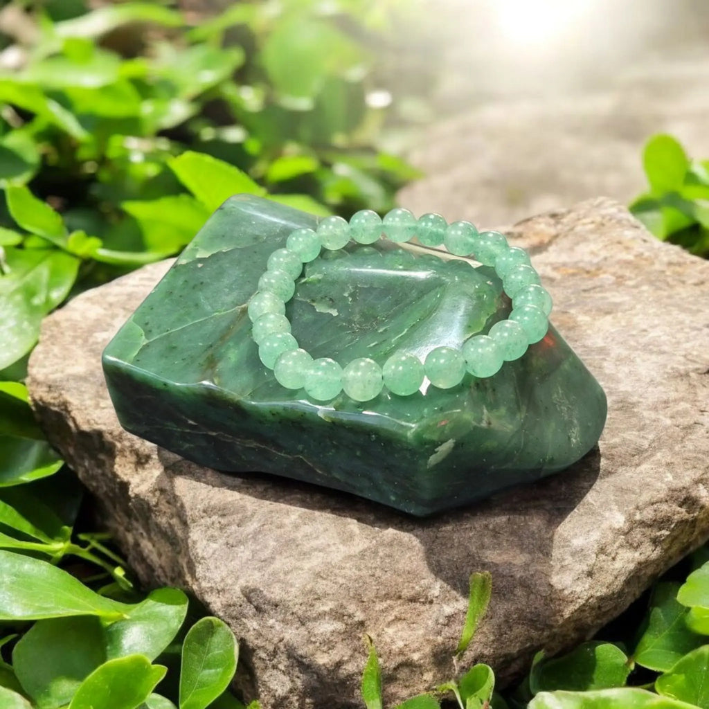 Bracelet en Quartz Vert La Boutique du Dragon