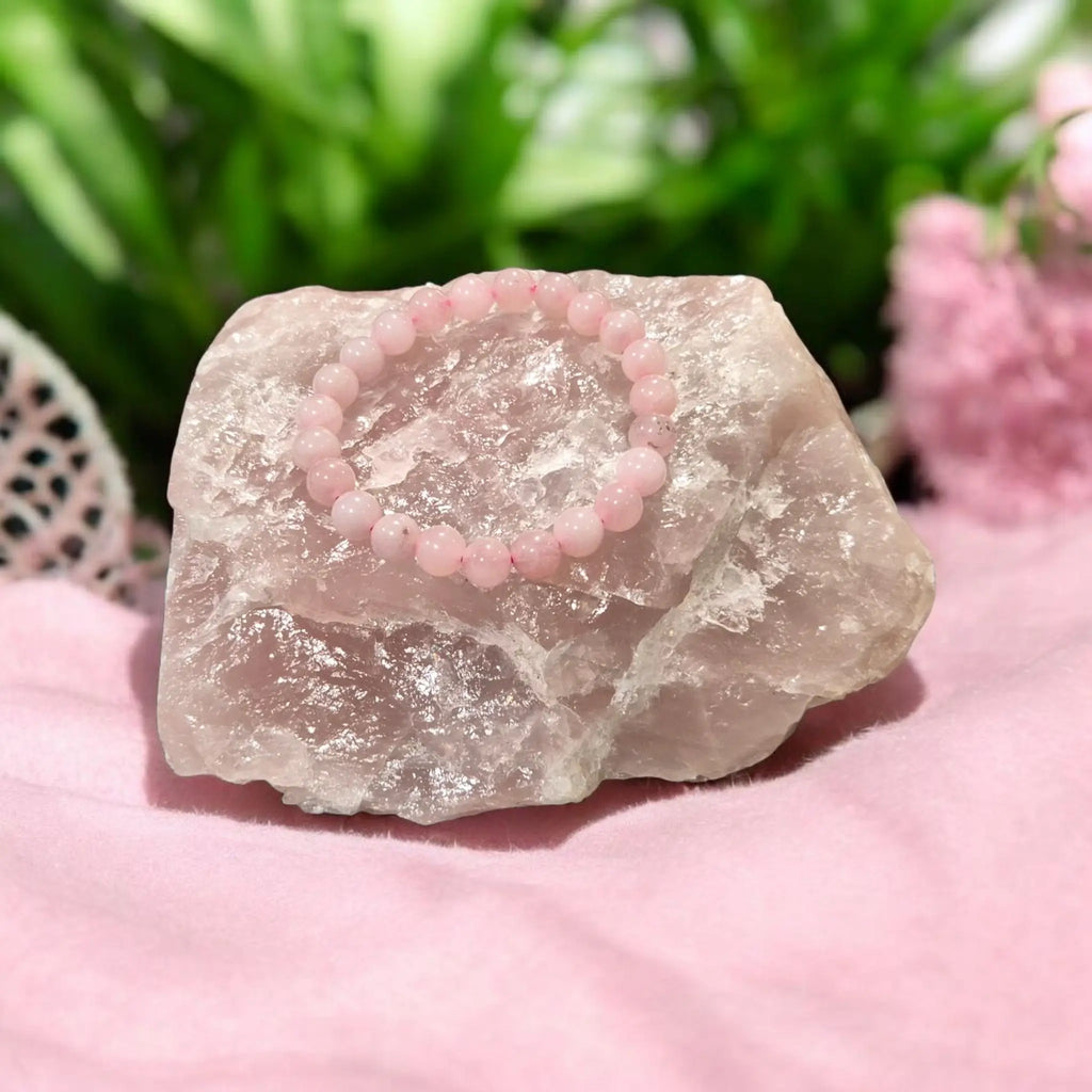 Bracelet en Quartz Rose La Boutique du Dragon