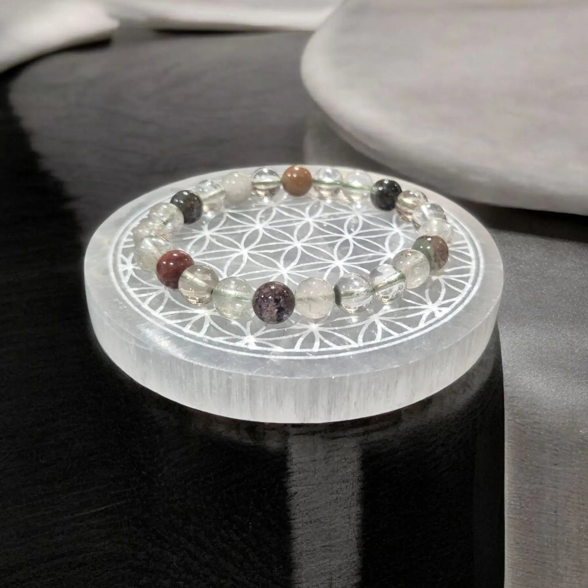 Bracelet en Quartz Lodolite La Boutique du Dragon