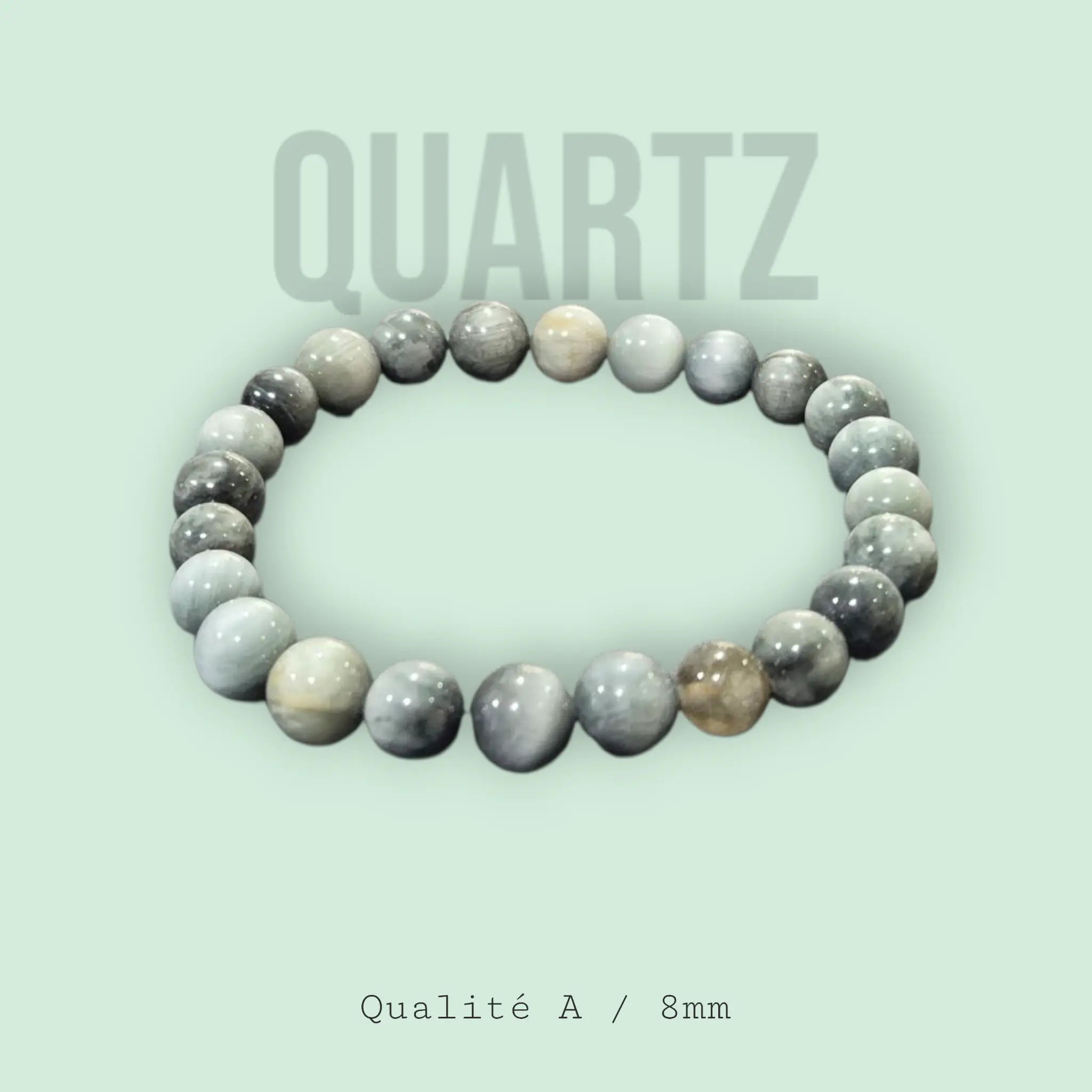 Bracelet en Quartz Œil de Chat La Boutique du Dragon