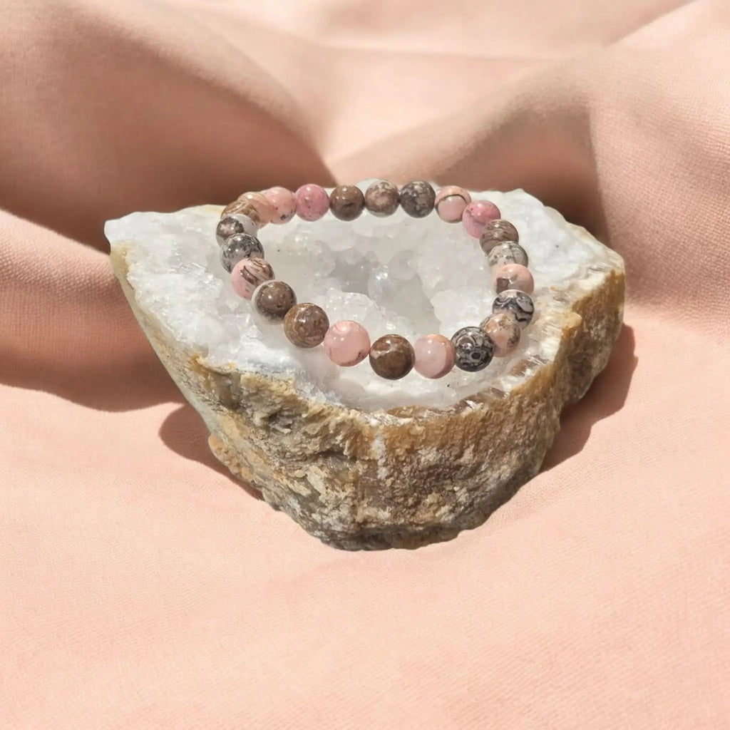 Bracelet en Rhodonite La Boutique du Dragon