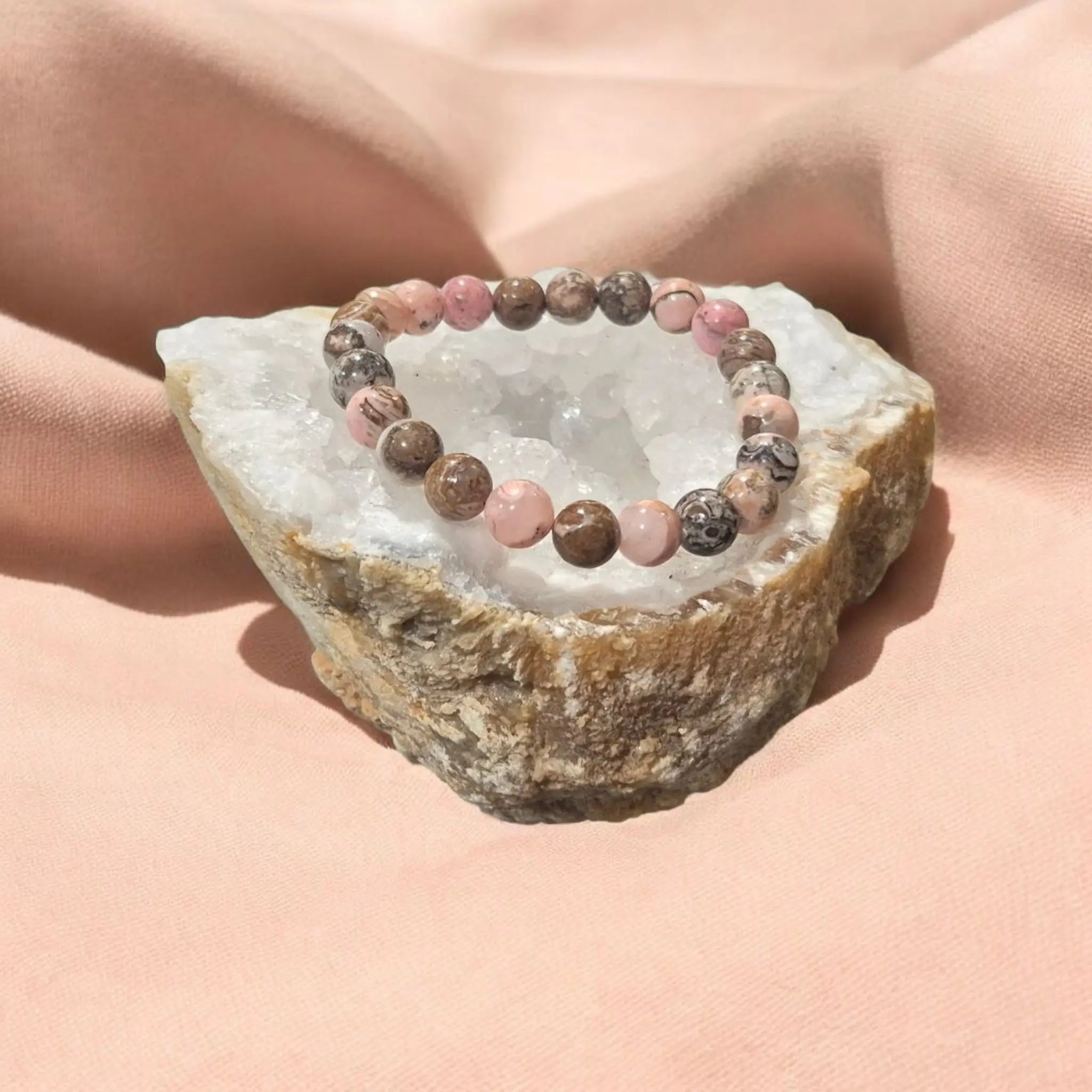 Bracelet en Rhodonite La Boutique du Dragon