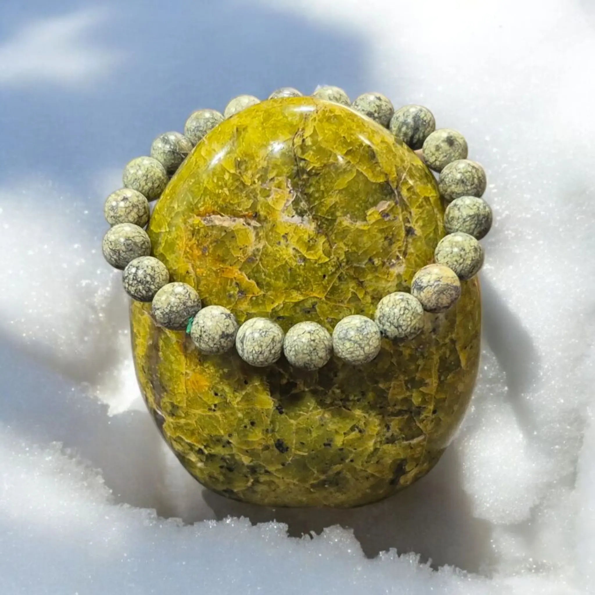 Bracelet en Serpentine La Boutique du Dragon