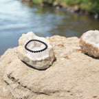 Bracelet en Spinelle Noire La Boutique du Dragon