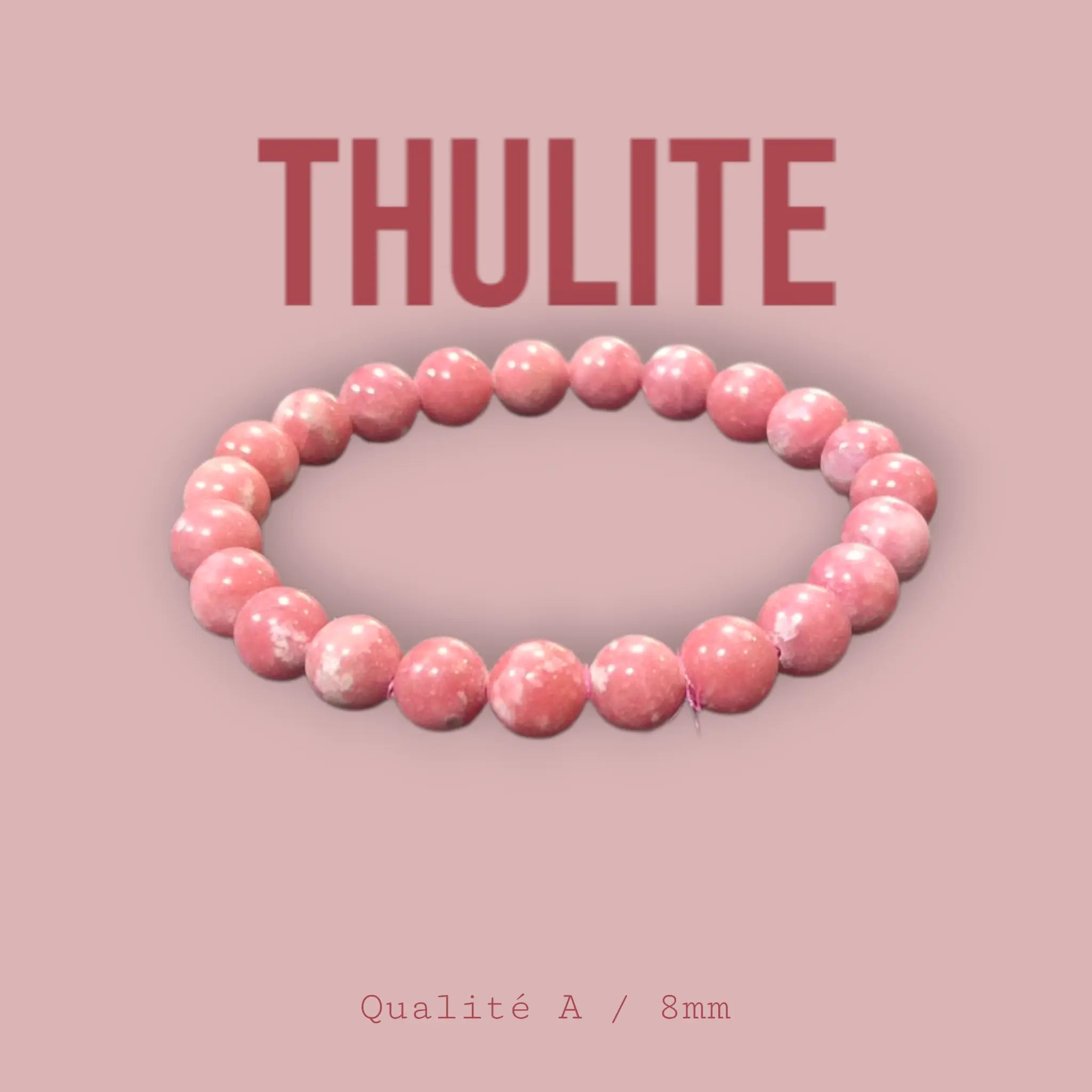 Bracelet en Thulite La Boutique du Dragon