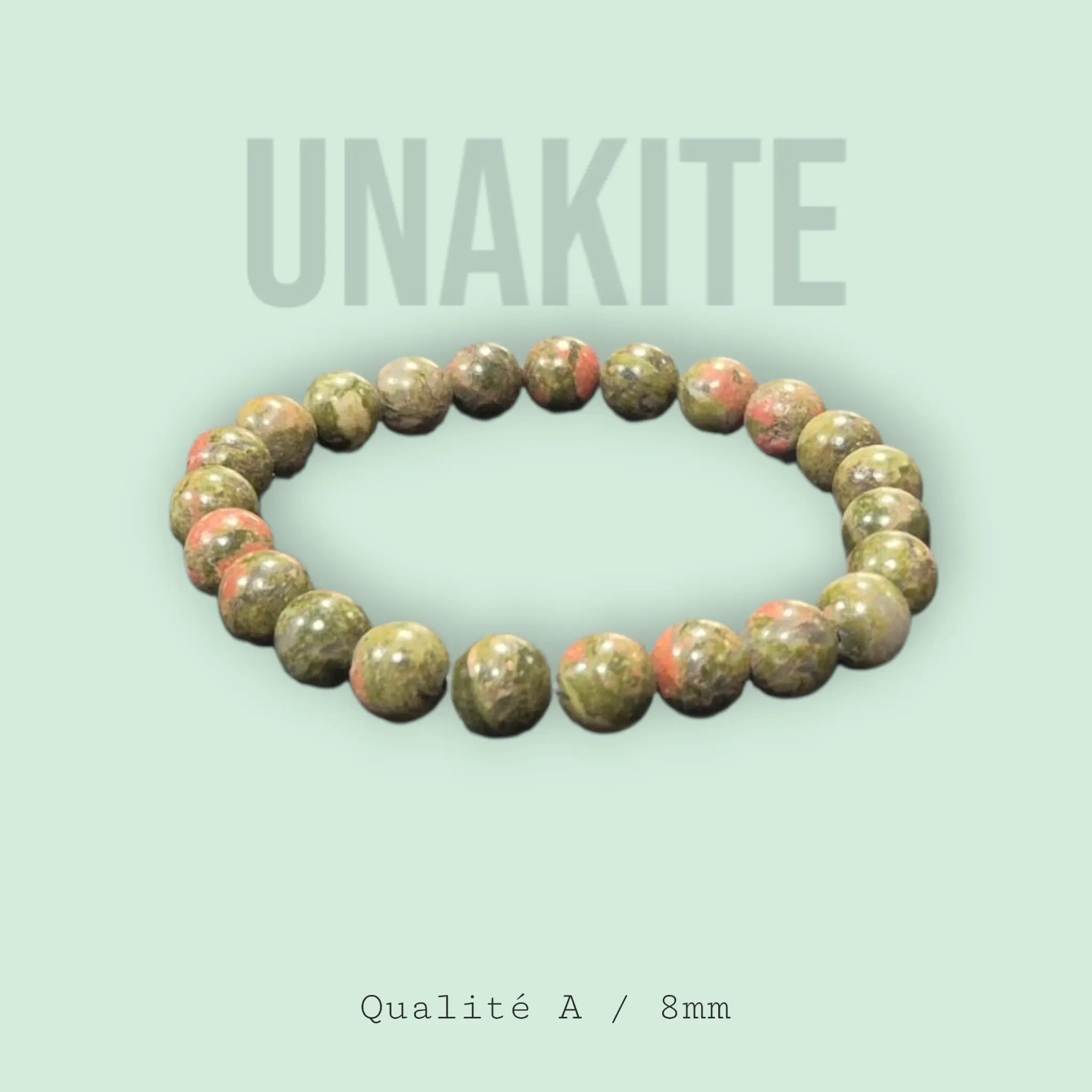 Bracelet en Unakite La Boutique du Dragon