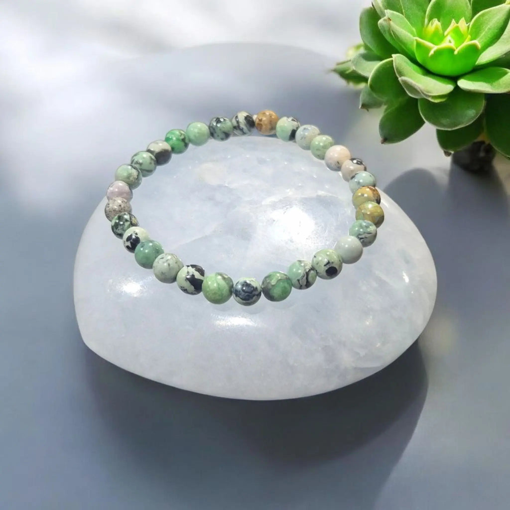 Bracelet en Variscite La Boutique du Dragon
