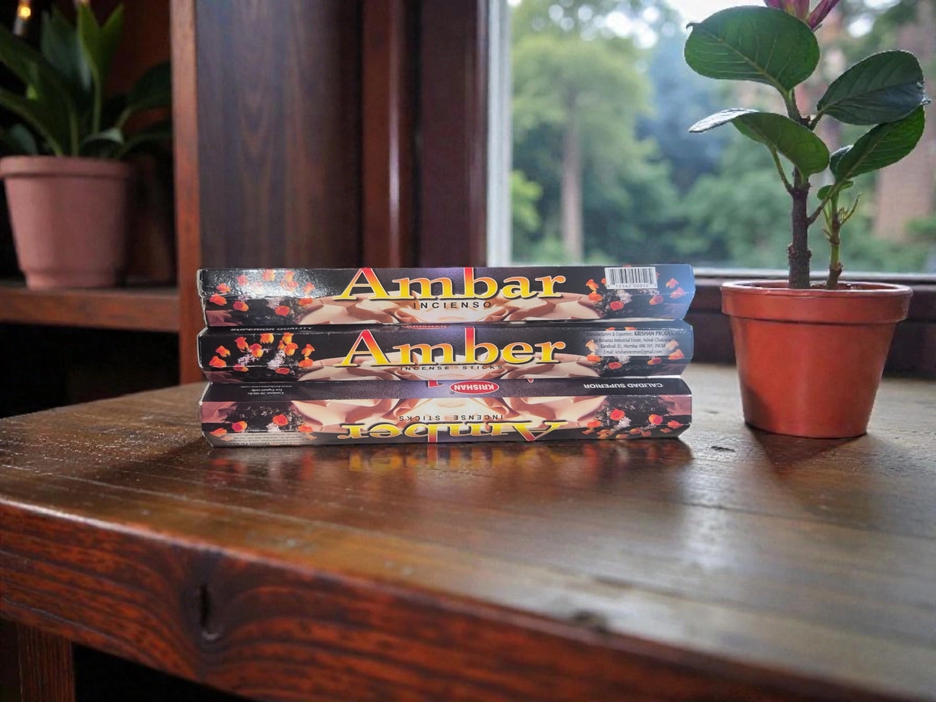 Bâtons d’Encens d’Inde – Ambre