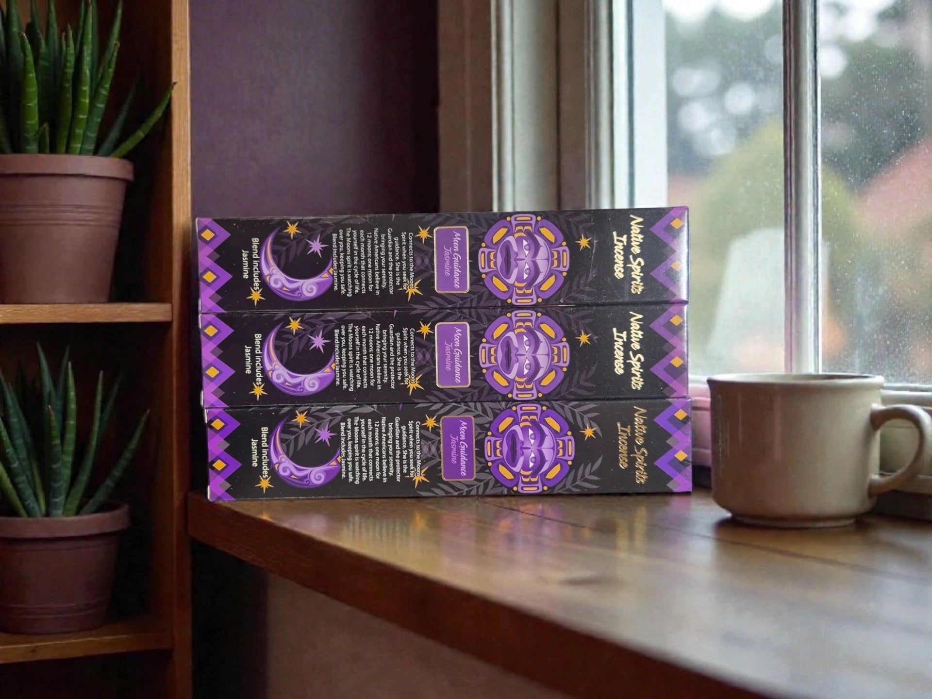 Bâtons d’Encens d’Inde – Jasmin &amp; Guidance de la Lune