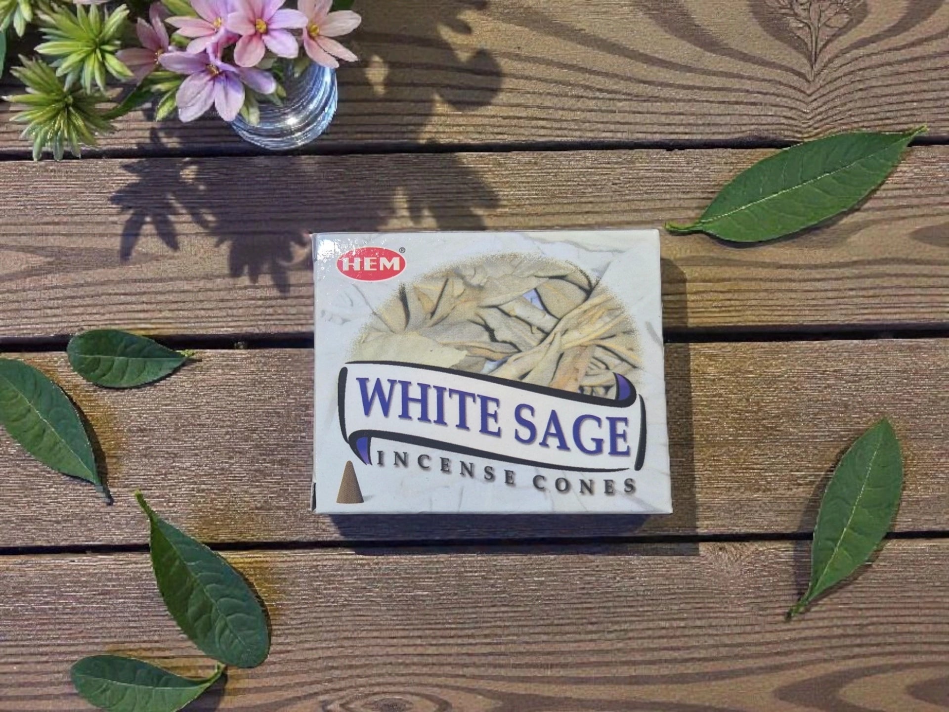 Cônes d’Encens d’Inde – Sauge Blanche