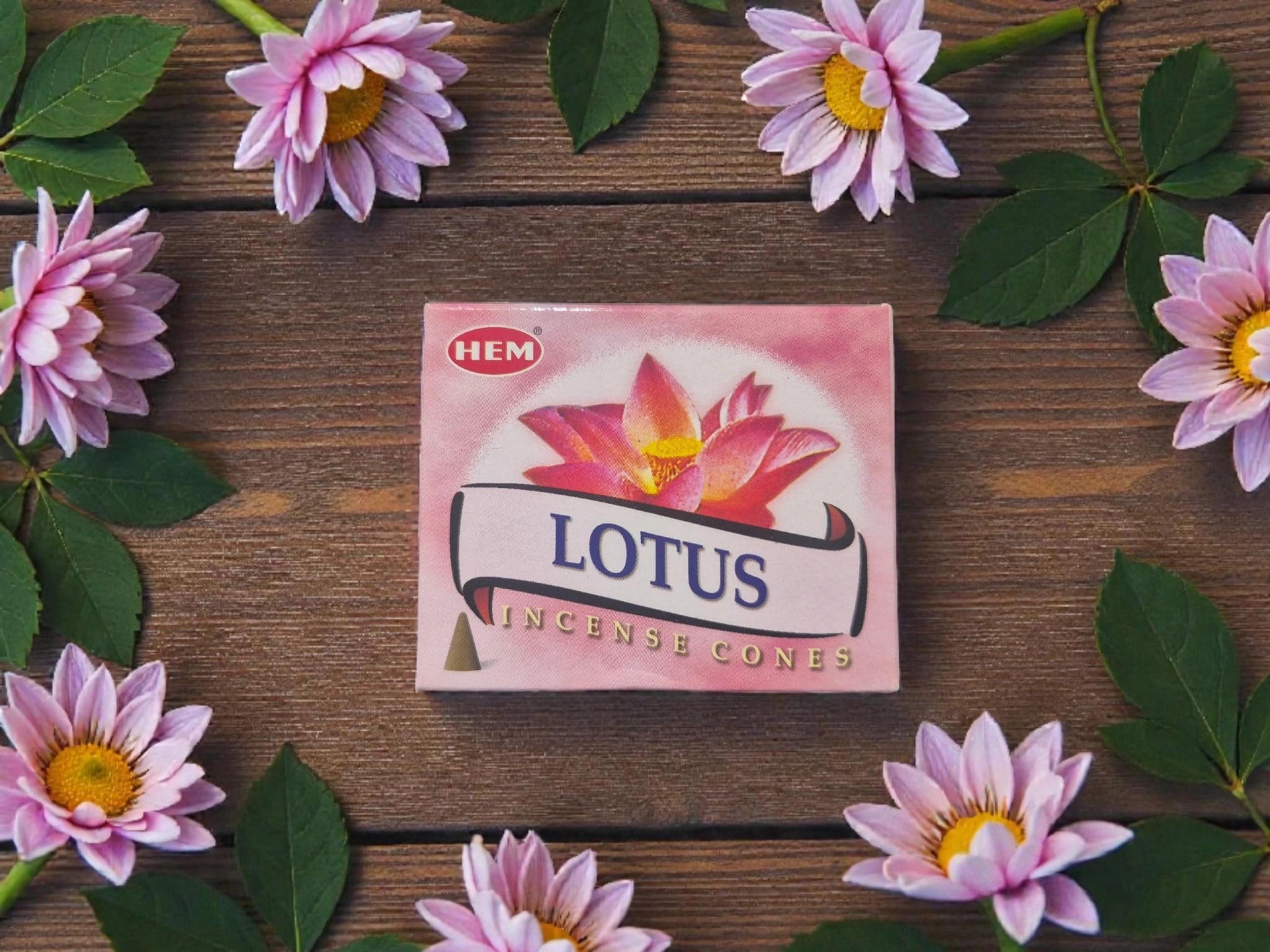 Cônes d’Encens d’Inde – Lotus