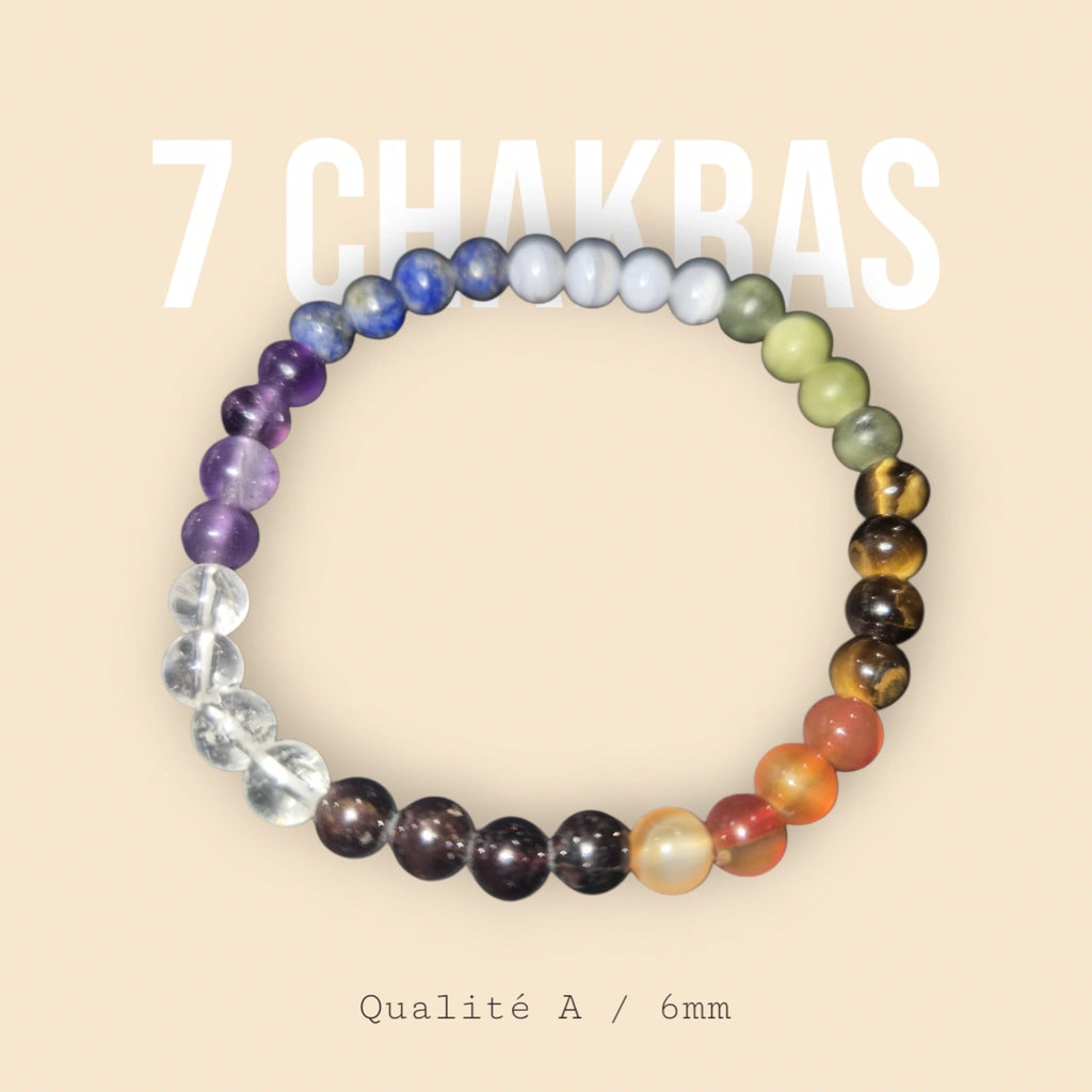 7 Chakras 6mm Qualité A