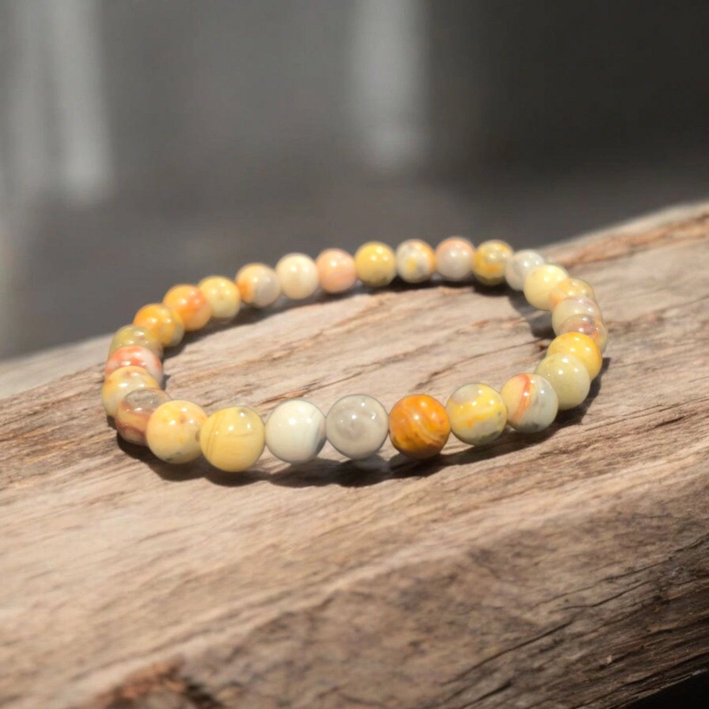 Agate Folle 6mm Mexique Qualité AB